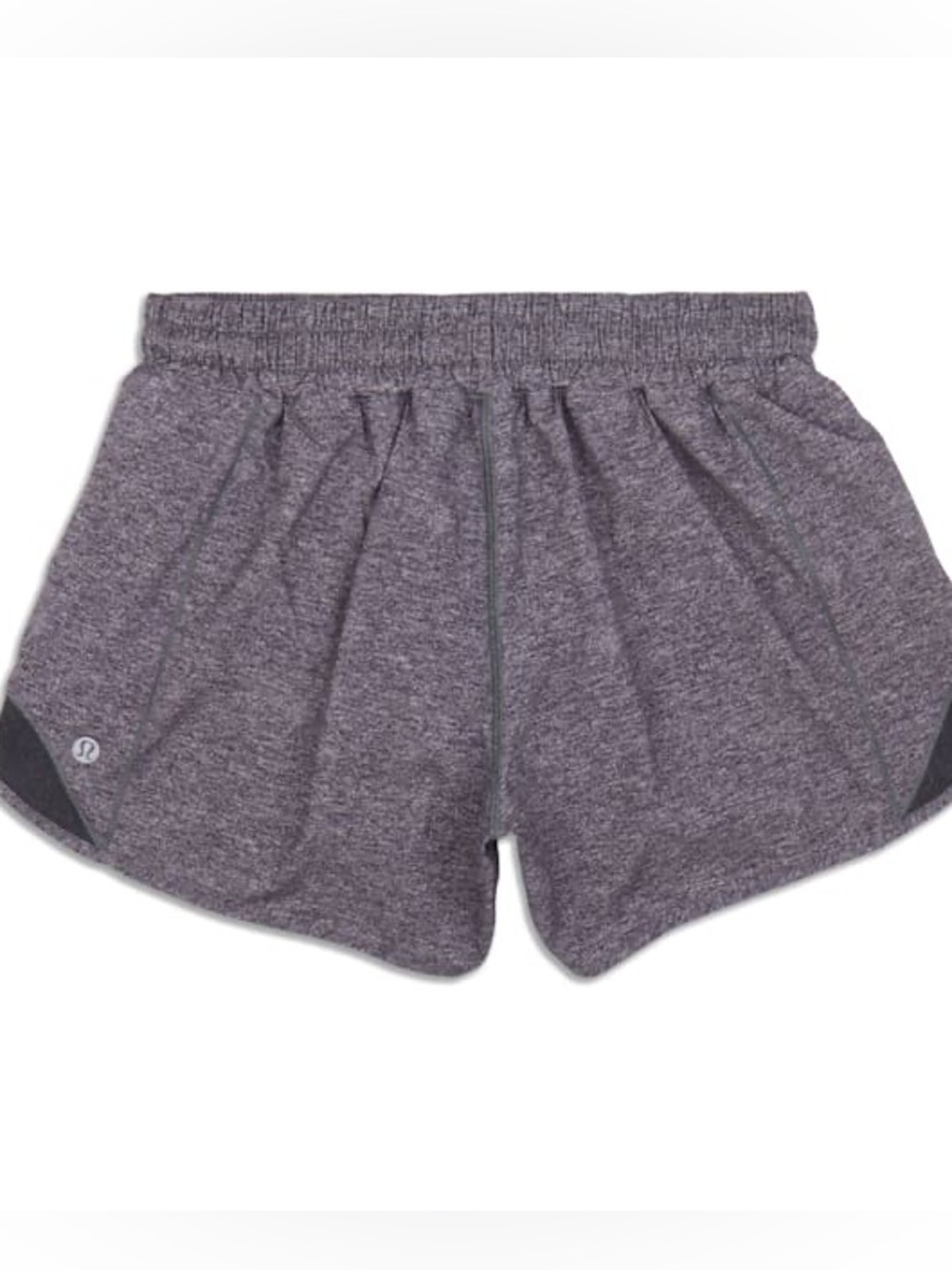 Lululemon Hotty Hot Low-Rise Lined Short, 2.5” HEATHER LUX MULTI BLACK NWOT SZ 8 - Picture 12 of 16
